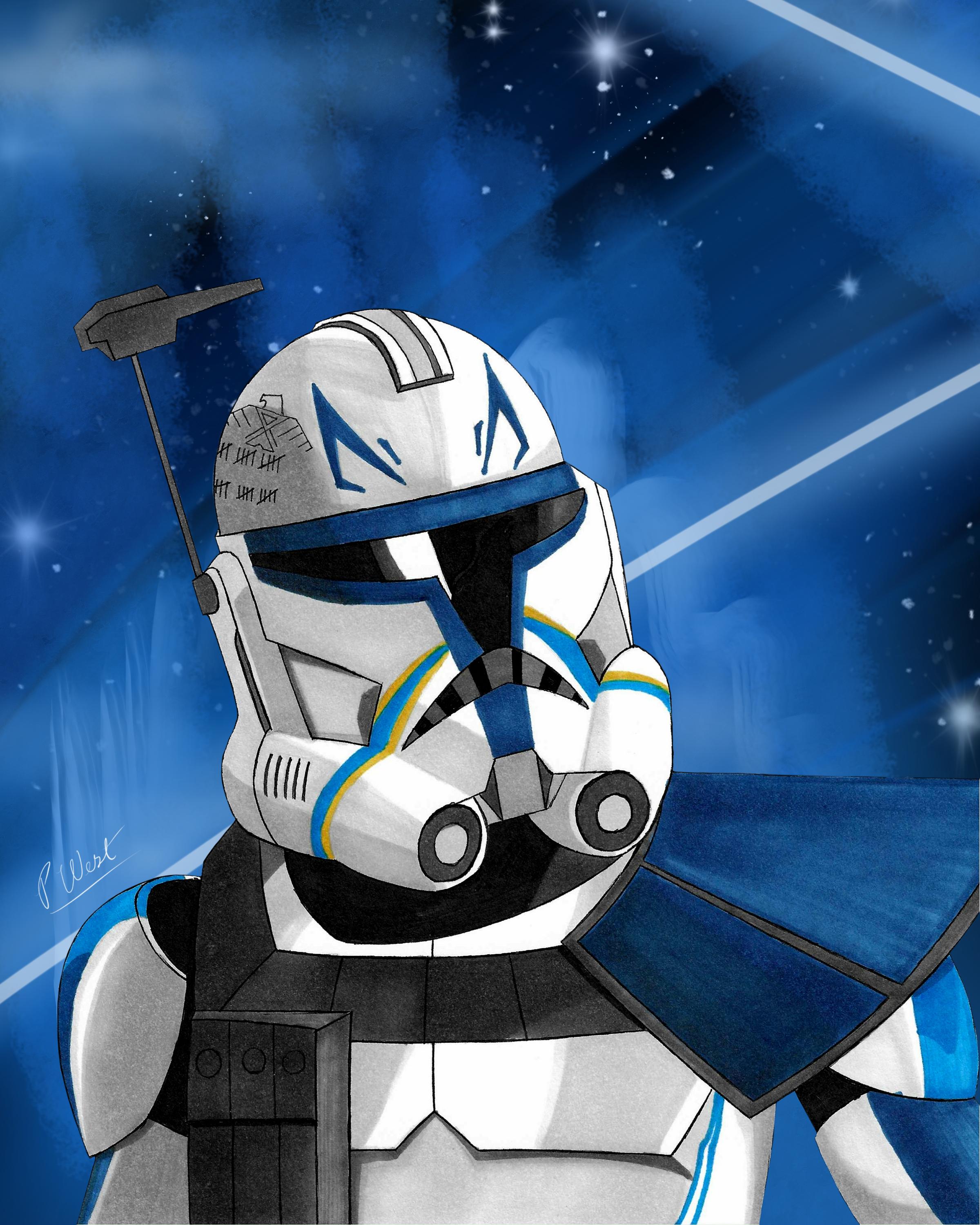 This is a print of Captain Rex